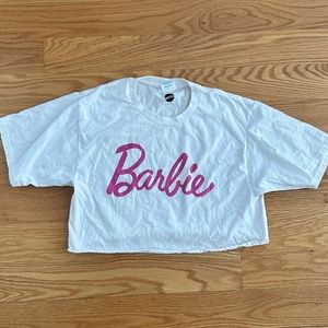 Barbie Women's Graphic Crop Tee (S)